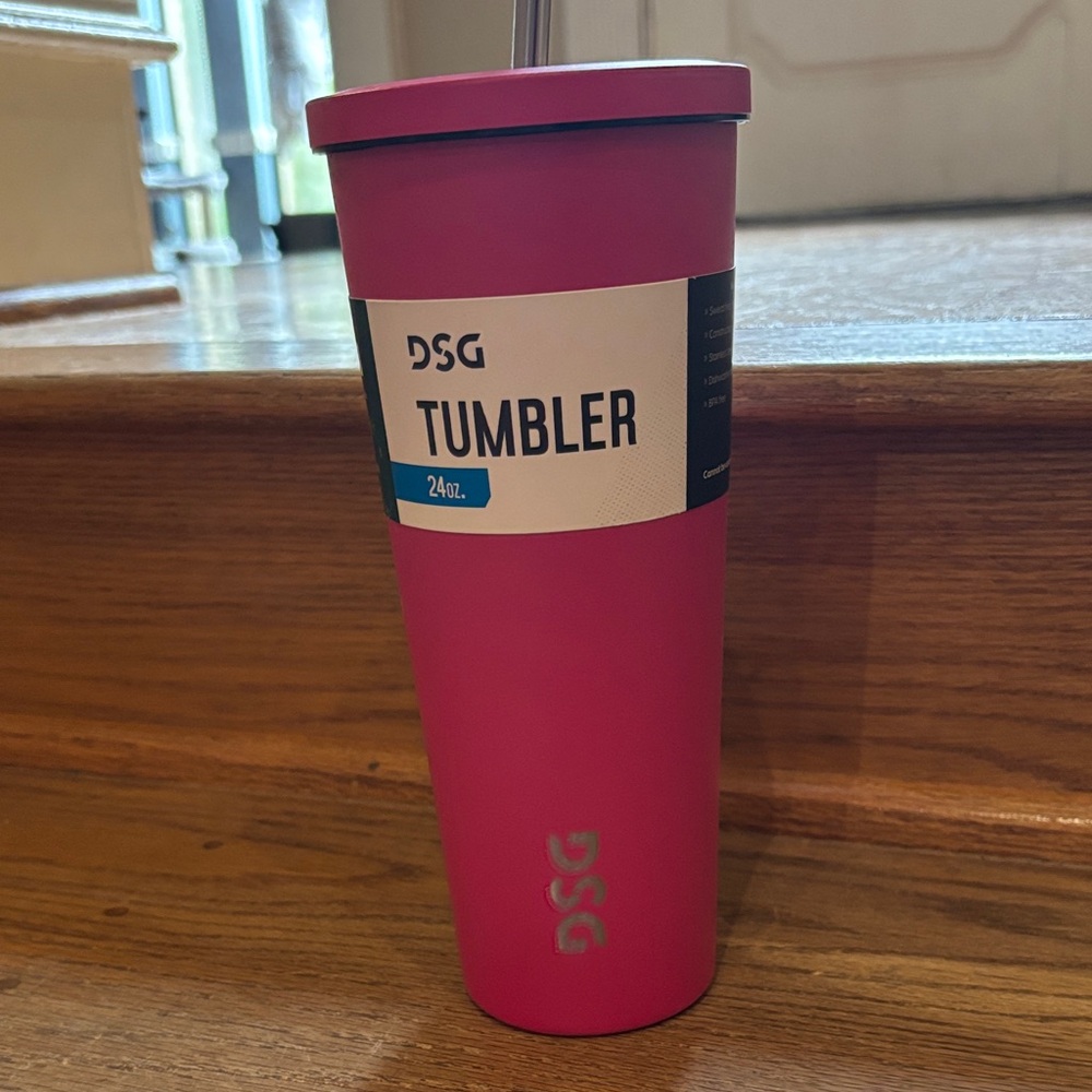 DSG Vibrant Pink Tumbler 24oz